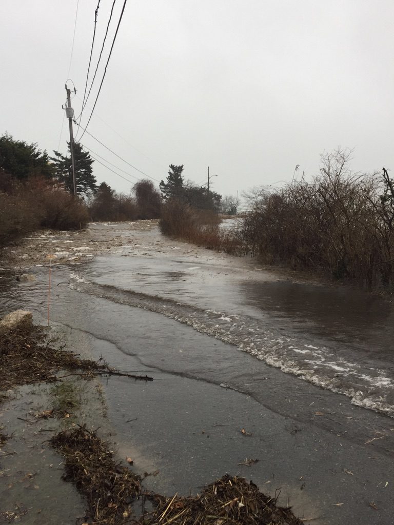 Flooding of Rendezvous Lane Sewer Pump January 2018