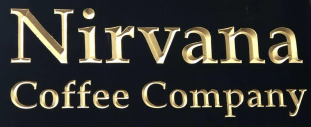 Nirvana Coffee Shop Logo